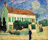 The White House at Night 1890 By Vincent van Gogh