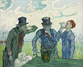 The Drinkers 1890 By Vincent van Gogh