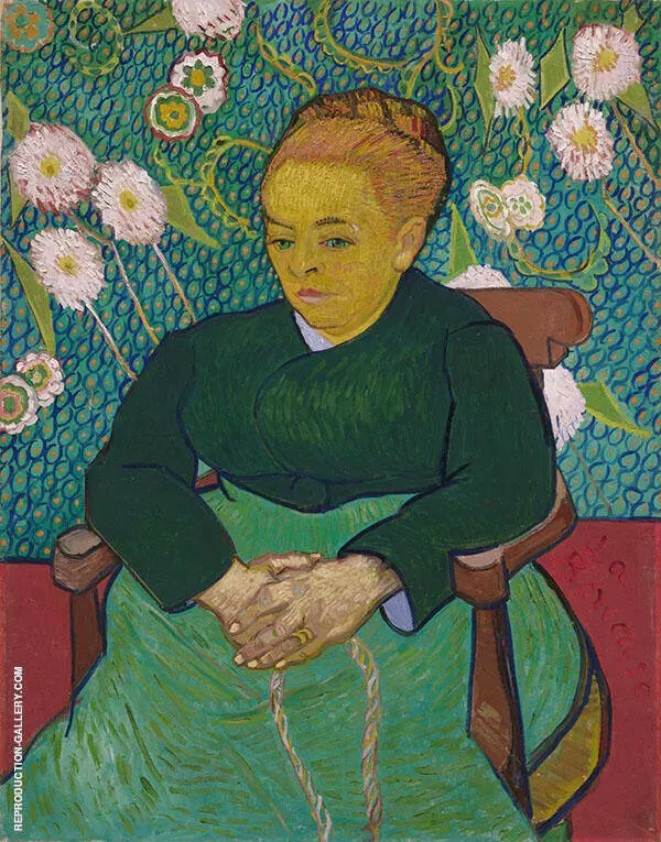La Berceuse Augustine Roulin 1888 By Vincent van Gogh
