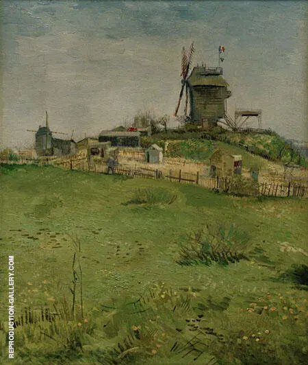 Le Moulin de La Galette By Vincent van Gogh