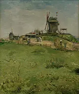 Le Moulin de La Galette By Vincent van Gogh