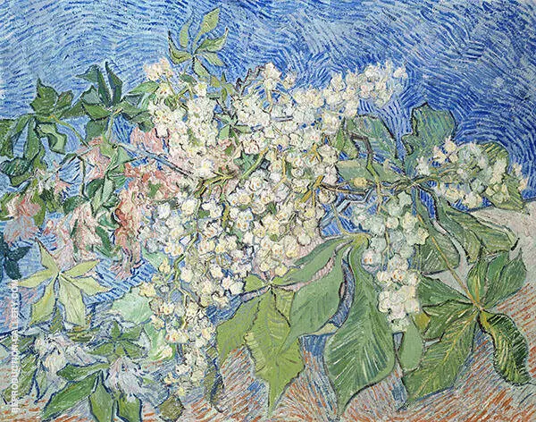 Blossoming Chestnut Branches By Vincent van Gogh