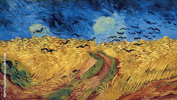 Wheat Field with Crows 1890 | Oil Painting Reproduction
