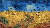 Wheat Field with Crows 1890 By Vincent van Gogh