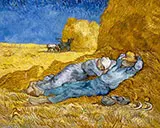 Noon Rest The Siesta 1890 By Vincent van Gogh