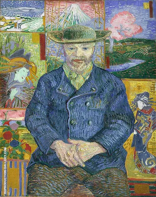 Portrait of Pere Tanguy By Vincent van Gogh