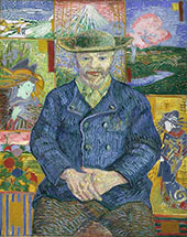 Portrait of Pere Tanguy By Vincent van Gogh