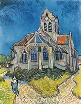 The Church at Auvers By Vincent van Gogh