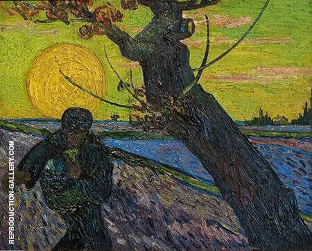 The Sower Arles 1888 By Vincent van Gogh