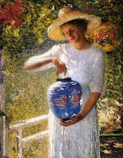 Girl with a Lantern By Helen M Turner