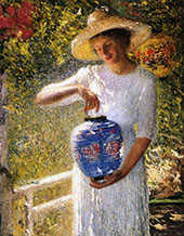 Girl with a Lantern By Helen M Turner