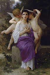 Leveil du Coeur 1892 By William-Adolphe Bouguereau