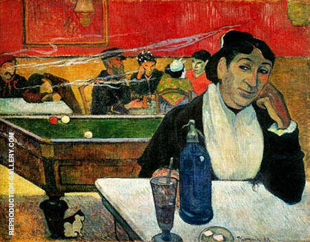 Night Cafe at Arles 1888 by Paul Gauguin | Oil Painting Reproduction