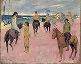 Riders on the Beach II 1902 By Paul Gauguin