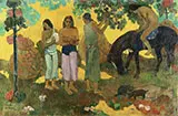 In Olden Times Matamua 1892 By Paul Gauguin