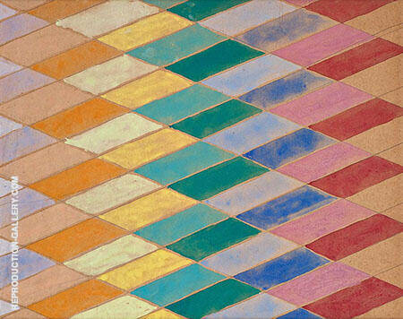 Iridescent Interpenetrations by Giacomo Balla | Oil Painting Reproduction