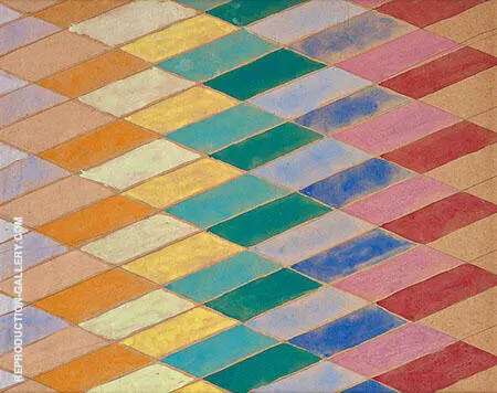 Iridescent Interpenetrations By Giacomo Balla
