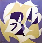 Motivo Con La Parola By Giacomo Balla