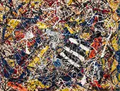 Number 17a By Jackson Pollock (Inspired By)