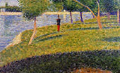 Cadet from Saint Cyr 1884 By Georges Seurat