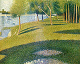 La Seine a La Grande Jatte 1884 By Georges Seurat