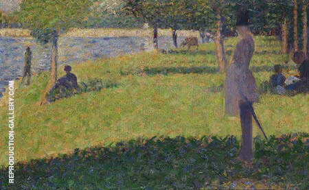Study for La Grande Jatte 1884 By Georges Seurat
