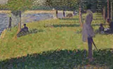 Study for La Grande Jatte 1884 By Georges Seurat