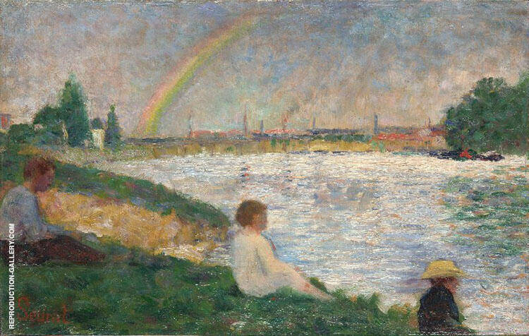 The Rainbow 1883 by Georges Seurat | Oil Painting Reproduction