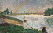 The Rainbow 1883 By Georges Seurat