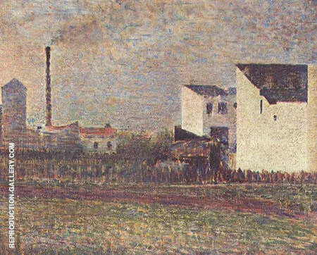 The Suburbs 1882 By Georges Seurat