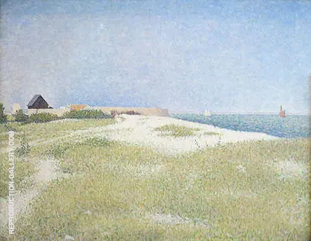 View of Fort Samson 1885 By Georges Seurat
