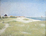 View of Fort Samson 1885 By Georges Seurat
