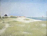 View of Fort Samson 1885 By Georges Seurat