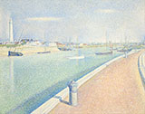 The Channel of Gravelines Petit Fort Philippe By Georges Seurat