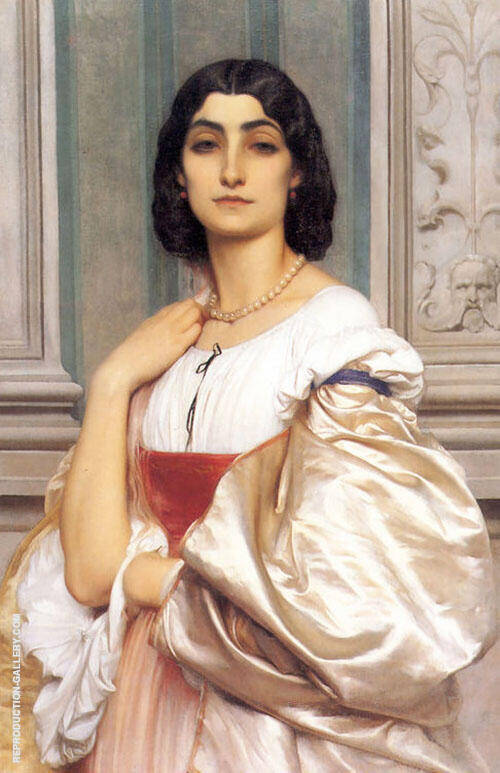 A Roman Lady La Nanna c1858 | Oil Painting Reproduction