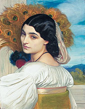 Pavonia c1858 By Frederick Lord Leighton