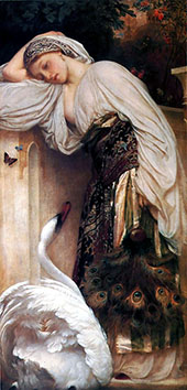 Odalisque 1862 By Frederick Lord Leighton
