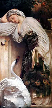 Odalisque 1862 By Frederic Leighton