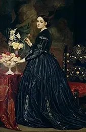 Mrs James Guthrie c1864 By Frederic Leighton