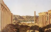 The Temple at Philae 1868 By Frederic Leighton
