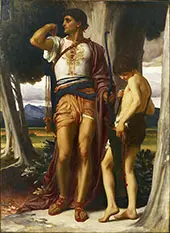 Jonathan's Token to David c1868 By Frederic Leighton