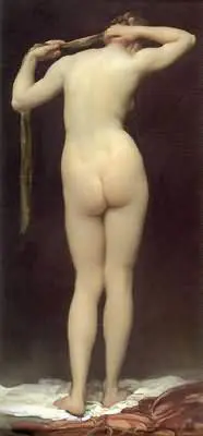 Standing Nude Figure Seen from Behind 1880 By Frederic Leighton