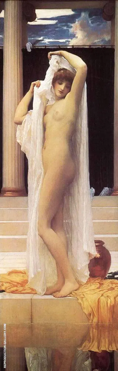 The Bath of Psyche c1889 By Frederic Leighton