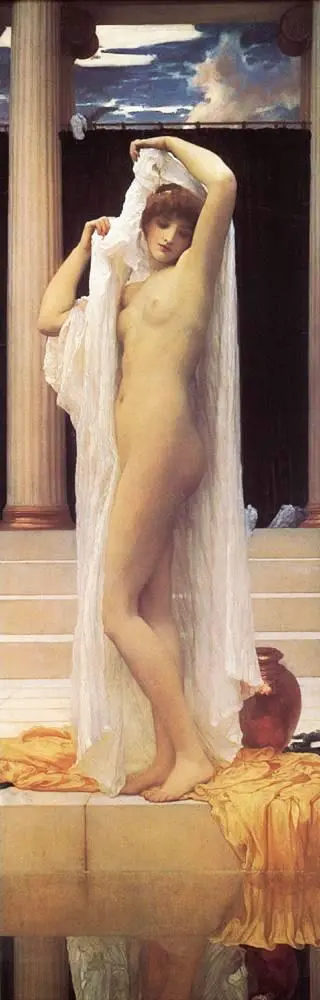 The Bath of Psyche c1889 By Frederic Leighton