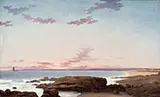 View of Coffin's Beach Ipswich Bay By Fitz Hugh Lane