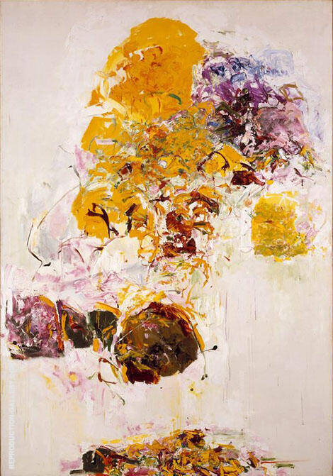 Sunflowers by Joan Mitchell | Oil Painting Reproduction