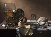 Still Life Breakfast Piece By Pieter Claesz