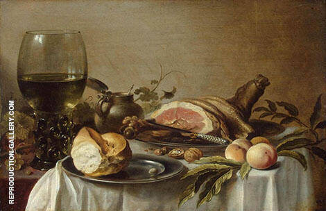Still Life 1647 by Pieter Claesz | Oil Painting Reproduction