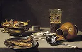 Still Life 1627 By Pieter Claesz