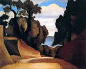 Entrance to the La Fresnaye Villa in Grasse c1923 By Roger de La Fresnaye